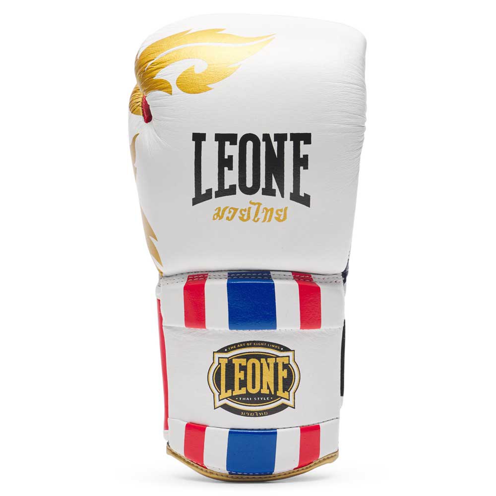 Gants de Boxe, Style blanc - Muay Thai, Leone 